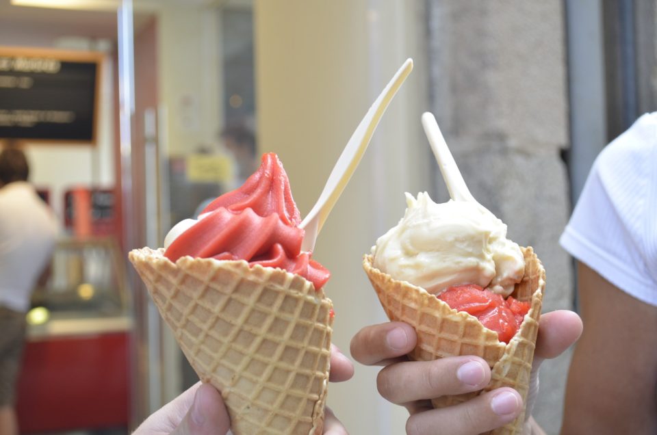 manger une glace à paris