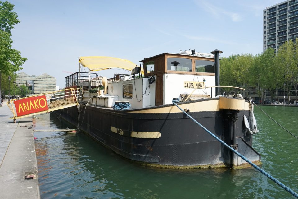 péniche à Paris