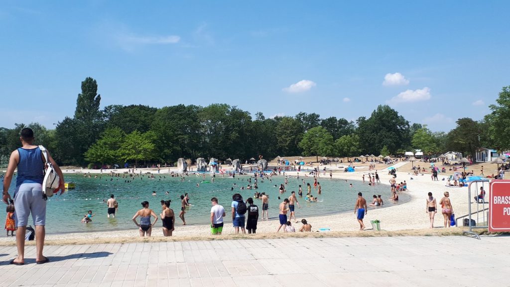 Île de loisirs de Cergy-Pontoise pour se baigner à Paris