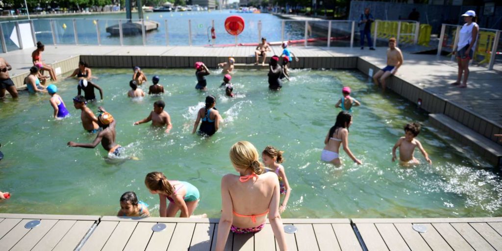 Le bassin de la Villette pour se baigner à Paris